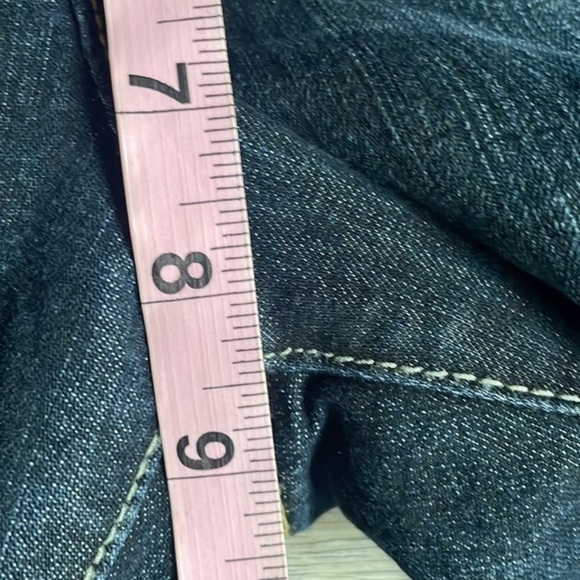DKNY jeans blue denim boot cut baddie Times Square jean size 10 - Picture 9 of 10